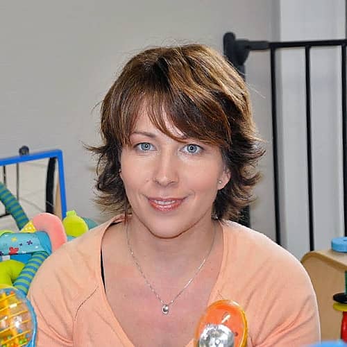 Une éducatrice de la crèche les p'tits malins de Strassen